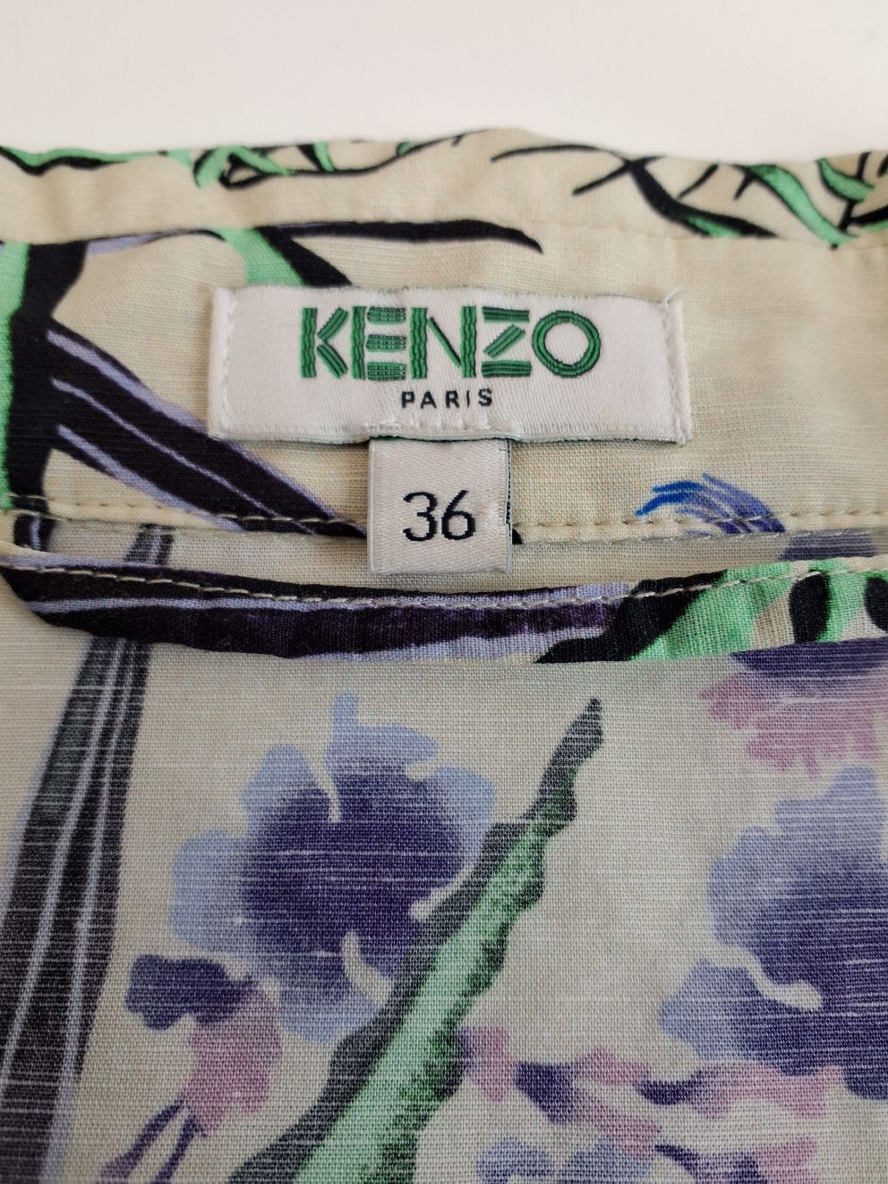 Kenzo "Sea Lily" Kjole